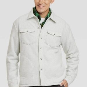 Men's Light Gray Jacket Goodfellow & Co Size Medium